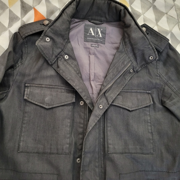 Armany Exchange Jeans Jacket M - Picture 7 of 10